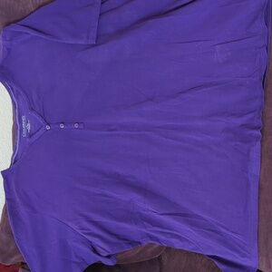 This is a very purple cotton top.
